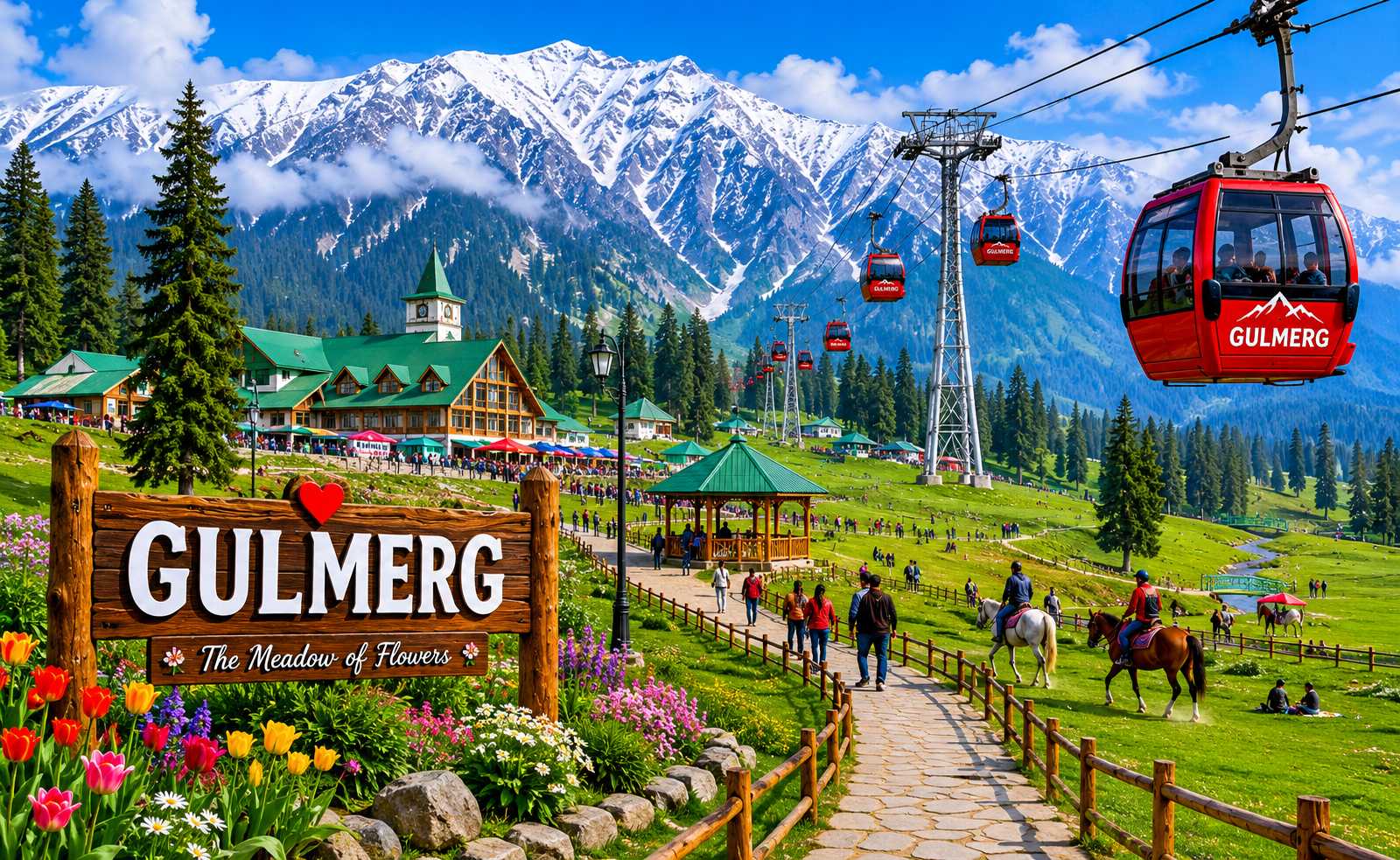 Best place in Kashmir - Gulmarg